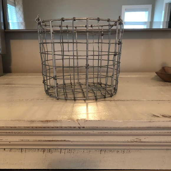 West Elm Other - West Elm metal basket
